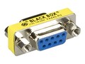 Black Box DB9 Female DB9 Female Gender Changer, FA445-R2, 41046189, Adapters & Port Converters