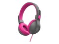 JLab JBuddies Studio 2 On-Ear Kids Wired Headphones - Gray Pink, HKSTU2RGRYPNK122              , 41866809, Headphones