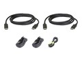 Aten USB DisplayPort Dual Display Secure KVM Cable Kit, 1.8m, 2L7D02UDPX5                   , 41909461, Cables