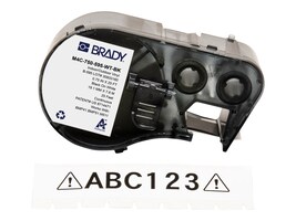 Brady Corp. M4C-750-595-WT-BK              Main Image from Front
