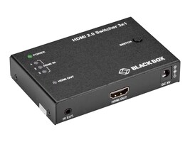 Black Box VSW-HDMI2-3X1 Main Image from Left-angle