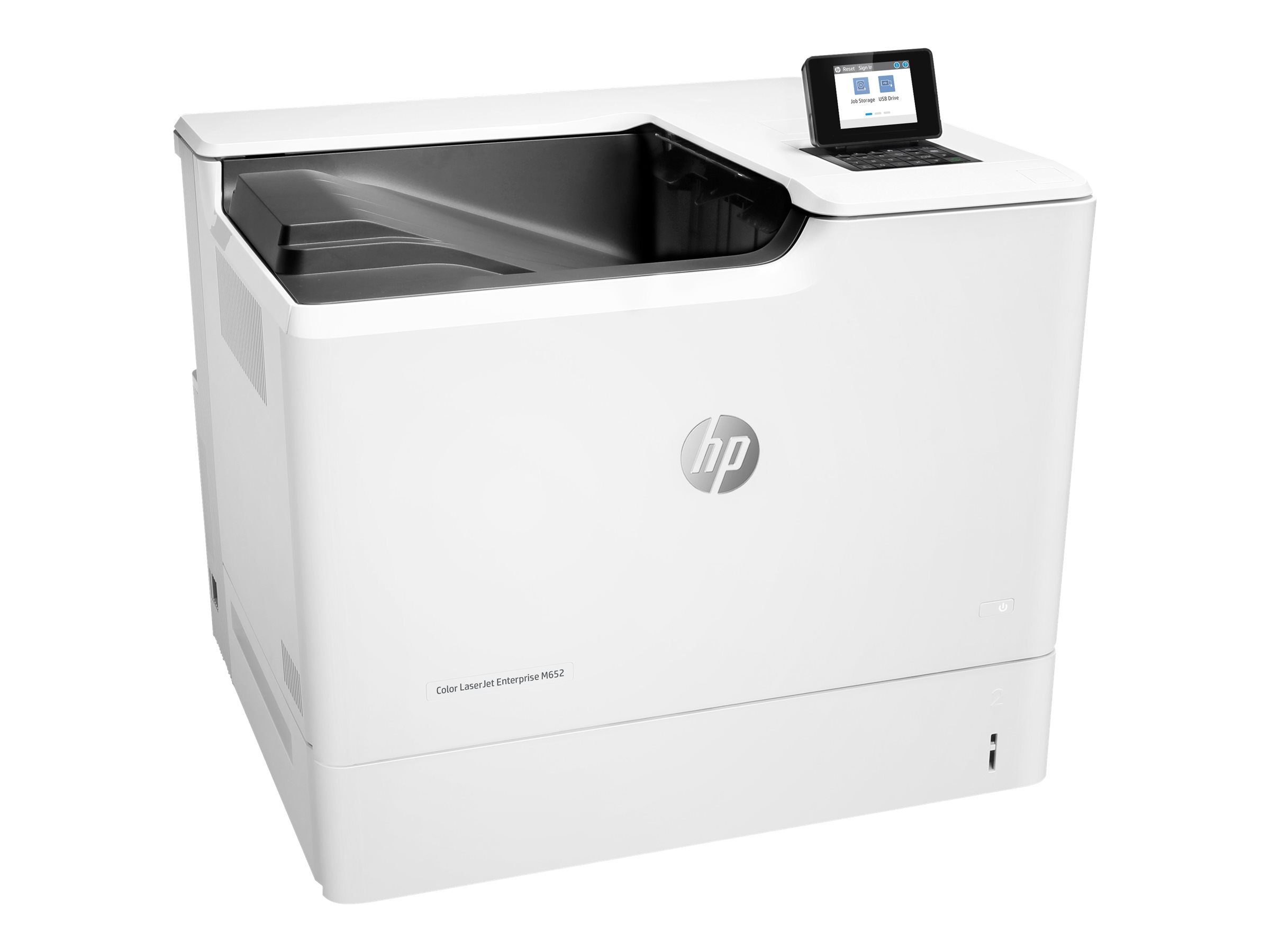 Máy in HP Color LaserJet Enterprise M652dn sẽ khiến bạn thích thú với chất lượng in ấn chuyên nghiệp đến từ thương hiệu nổi tiếng. Hãy ngắm nhìn hình ảnh chi tiết của máy để có thể tự tin lựa chọn cho mình một sản phẩm chất lượng. 