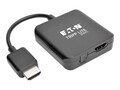 Tripp Lite HDMI Audio De-Embedder Extractor with HDMI Cable UHD 4Kx2K, P130-06N-AUDIO, 34013660, Adapters & Port Converters