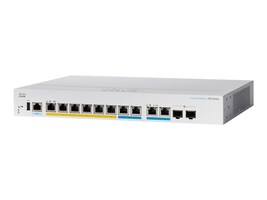 Cisco CBS350-8MGP-2X-NA Main Image from Right-angle