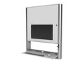 Humanscale H1 Healthpoint Technology Cabinet, 110V, White and Silver, H1WNN, 24867514, Cart & Wall Station Accessories