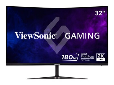 ViewSonic 31.5 VX3218C-2K QHD LED-LCD Curved Monitor, VX3218C-2K, 41600612, Monitors