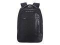 Eco Style Tech Exec Checkpoint Friendly Backpack for 15.6 Notebook, Black, ETEX-BP15-CF, 18170673, Carrying Cases - Notebook