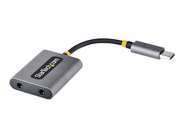 StarTech.com USBC-AUDIO-SPLITTER Main Image from Left-angle StarTech.com USBC-AUDIO-SPLITTER Main Image from Left-angle