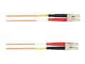 Black Box LC-LC 50 125 Multimode Duplex Fiber Cable, Orange, 5m, FOLZH10-005M-LCLC-OR, 41783197, Cables Black Box LC-LC 50 125 Multimode Duplex Fiber Cable, Orange, 5m, FOLZH10-005M-LCLC-OR, 41783197, Cables
