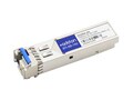 AddOn 100Base-BX SFP 1310 1550nm 10km LC SM Transceiver (HP JD100A), JD100A-AO, 17003751, Network Transceivers AddOn 100Base-BX SFP 1310 1550nm 10km LC SM Transceiver (HP JD100A), JD100A-AO, 17003751, Network Transceivers