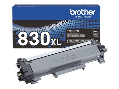 Brother Black 830XL High Yield Toner Cartridge, TN830XL, 41758763, Toner and Imaging Components - OEM