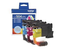 Brother LC504 3PKS Main Image from Right-angle Brother LC504 3PKS Main Image from Right-angle
