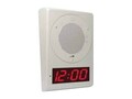 CyberData Wall Mount Clock Kit, Gray White, 011153, 16178356, Stands & Mounts - Desktop Monitors