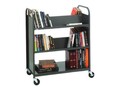 Bretford Manufacturing Traditional Double-Sided Book Truck, VF336, 9100251, Stands & Mounts - Desktop Monitors