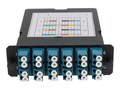 AddOn 4-Bay Cassette 24-Fiber MPO In, 12 LC Duplex Out, Single-mode Duplex OS2 - MPO Type A, ADD-4BAYC124FMPA12LCDS2       , 42004899, Rack Cable Management