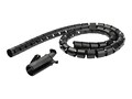 StarTech.com 2.5m 8.2' Cable Management Sleeve, Spiral - 45mm 1.8 Diameter, CMSCOILED4, 37790464, Cable Accessories