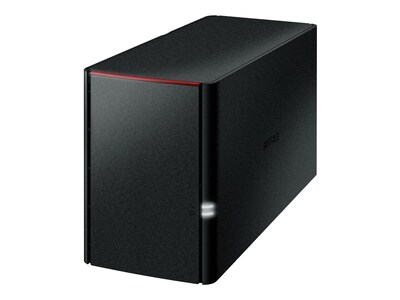 BUFFALO LinkStation 220 SoHo 2-Bay Personal Cloud Office NAS 8TB (2x4TB) with Hard Drives Included, LS220D0802B, 37512931, Network Attached Storage