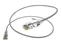 UNC ClearFit Slim CAT6 Patch Cable, Gray, 12ft, CS6-12F-GRY, 26275791, Cables