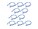 StarTech.com N6PATCH3BL10PK Image 1 from Right-angle