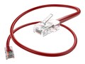 UNC CAT6 Bootless Patch Cable, Purple, 20ft, PC6-20F-RED, 41682977, Cables