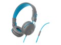 JLab Studio Wired On-Ear Headphones, HASTUDIORGRYBLU4, 41613267, Headsets (w/ microphone)