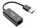 Tripp Lite USB 3.0 to Gigabit Ethernet NIC Network Adapter - 10 100 1000 Mbps, Black, U336-000-R, 15272383, Adapters & Port Converters Tripp Lite USB 3.0 to Gigabit Ethernet NIC Network Adapter - 10 100 1000 Mbps, Black, U336-000-R, 15272383, Adapters & Port Converters