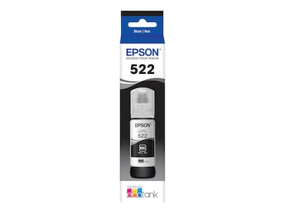 Epson Black T522 Ink Bottle, T522120-S, 36790681, Ink Cartridges & Ink Refill Kits - OEM Epson Black T522 Ink Bottle, T522120-S, 36790681, Ink Cartridges & Ink Refill Kits - OEM