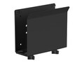 Ergotech Small CPU Holder for 2 to 3 wide CPU, Black, 8335-SM-104, 34384170, Mounting Hardware - Miscellaneous