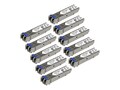 StarTech.com HPE J4859C Compatible SFP 1000BASE-LX 1GbE 10km SMF MMF Transceiver Module, 10-pack, J4859C10PKST, 32027486, Network Transceivers StarTech.com HPE J4859C Compatible SFP 1000BASE-LX 1GbE 10km SMF MMF Transceiver Module, 10-pack, J4859C10PKST, 32027486, Network Transceivers