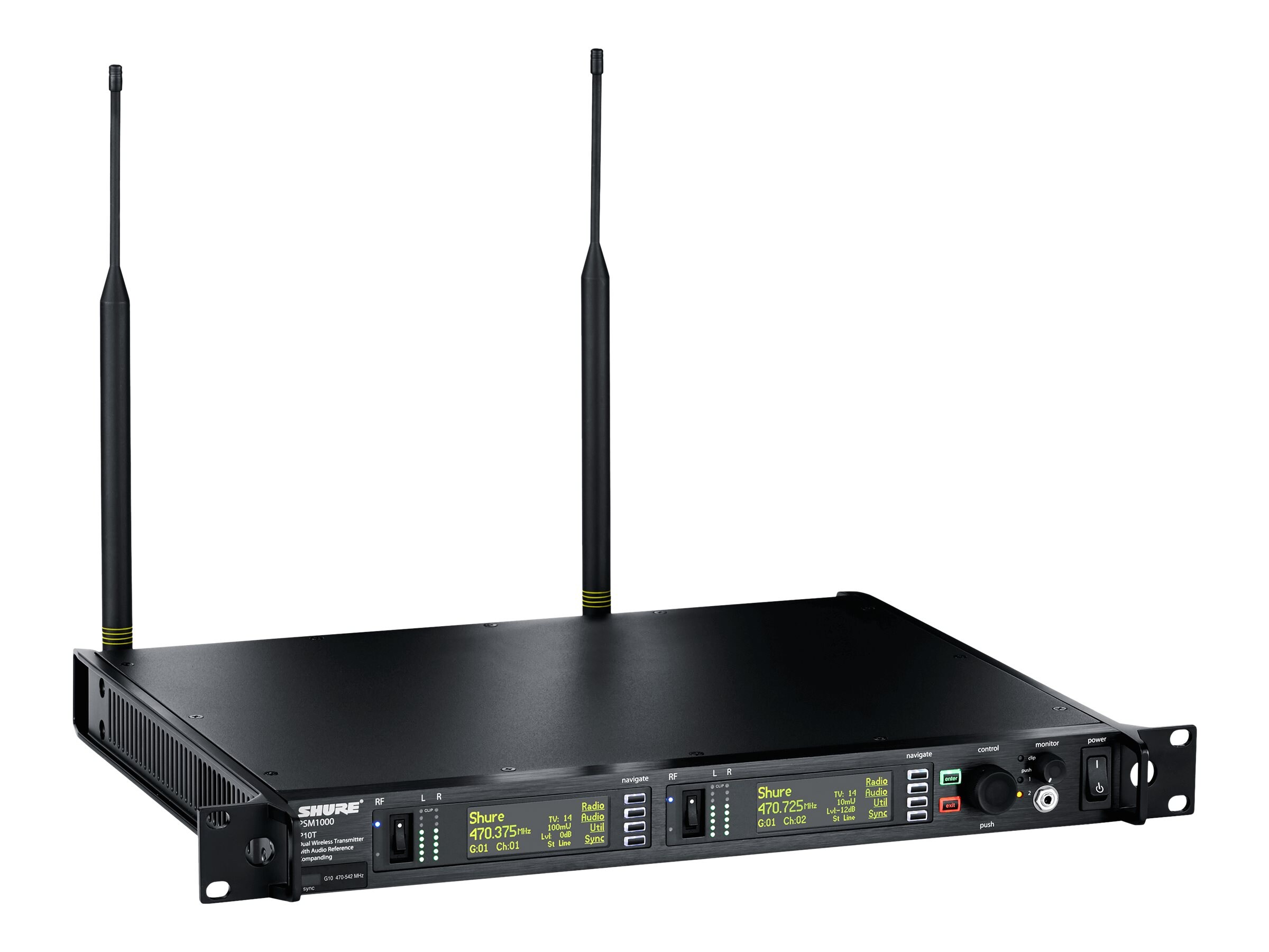 Shure PSM1000 Dual Rack Unit Transmiitter - P10T=-H22