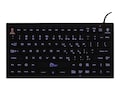 Siig Industrial Med Grade Washable Backlit 89-key Keyboard w  Pointing Device, USB, JK-US0911-S1, 18111446, Keyboards & Keypads