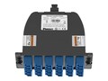 Panduit OptiCom MPO-LC Fiber Cassette OS2, 24 Fiber, Universal, FC29N-24-10U, 41330449, Rack Cable Management Panduit OptiCom MPO-LC Fiber Cassette OS2, 24 Fiber, Universal, FC29N-24-10U, 41330449, Rack Cable Management