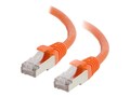 C2G Cat6 Snagless Shielded (STP) Network Patch Cable, Orange, 30ft, 00895, 16195332, Cables C2G Cat6 Snagless Shielded (STP) Network Patch Cable, Orange, 30ft, 00895, 16195332, Cables
