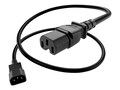 UNC 10ft Black C14-C15 PDU Power C , PWCD-C14C15-15A-10F-BLK, 41134171, Power Cords