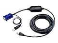 Aten USB KVM Adapter Cable, 15ft, KA7970, 13085584, Cables