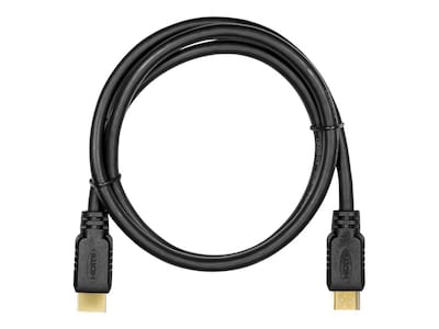 Rocstor HDMI to HDMI M M Cable with Ethernet, Black, 1m, Y10C106-B1, 31209077, Cables Rocstor HDMI to HDMI M M Cable with Ethernet, Black, 1m, Y10C106-B1, 31209077, Cables