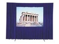 Da-Lite Skirt for 7'6 x 10' Fast-Fold Deluxe Frame, Black, 36731, 35950612, Projector Screen Accessories