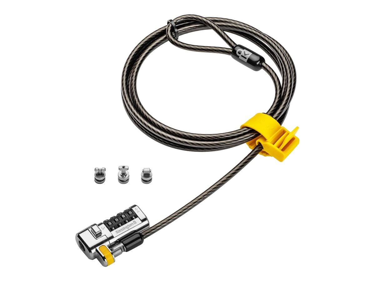 Kensington ClickSafe Universal Combination Laptop Lock - Master Coded