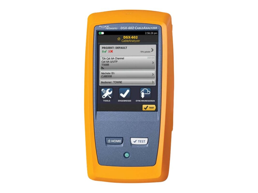 Fluke 500MHz Cable Analyzer V2 Perp (DSX-602-NW)