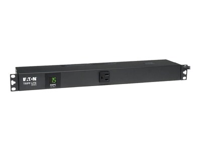 Tripp Lite Metered PDU 1.4kW 120V 15A 1U RM NEMA 5-15P Input (13) NEMA 5-15R Outlets, PDUMH15-6, 18656075, Power Distribution Units