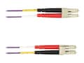 Black Box LC-LC 50 125 OM3 Multimode Duplex Fiber Cable, Violet, 1m, FOCMR10-001M-LCLC-VT, 37182856, Cables Black Box LC-LC 50 125 OM3 Multimode Duplex Fiber Cable, Violet, 1m, FOCMR10-001M-LCLC-VT, 37182856, Cables