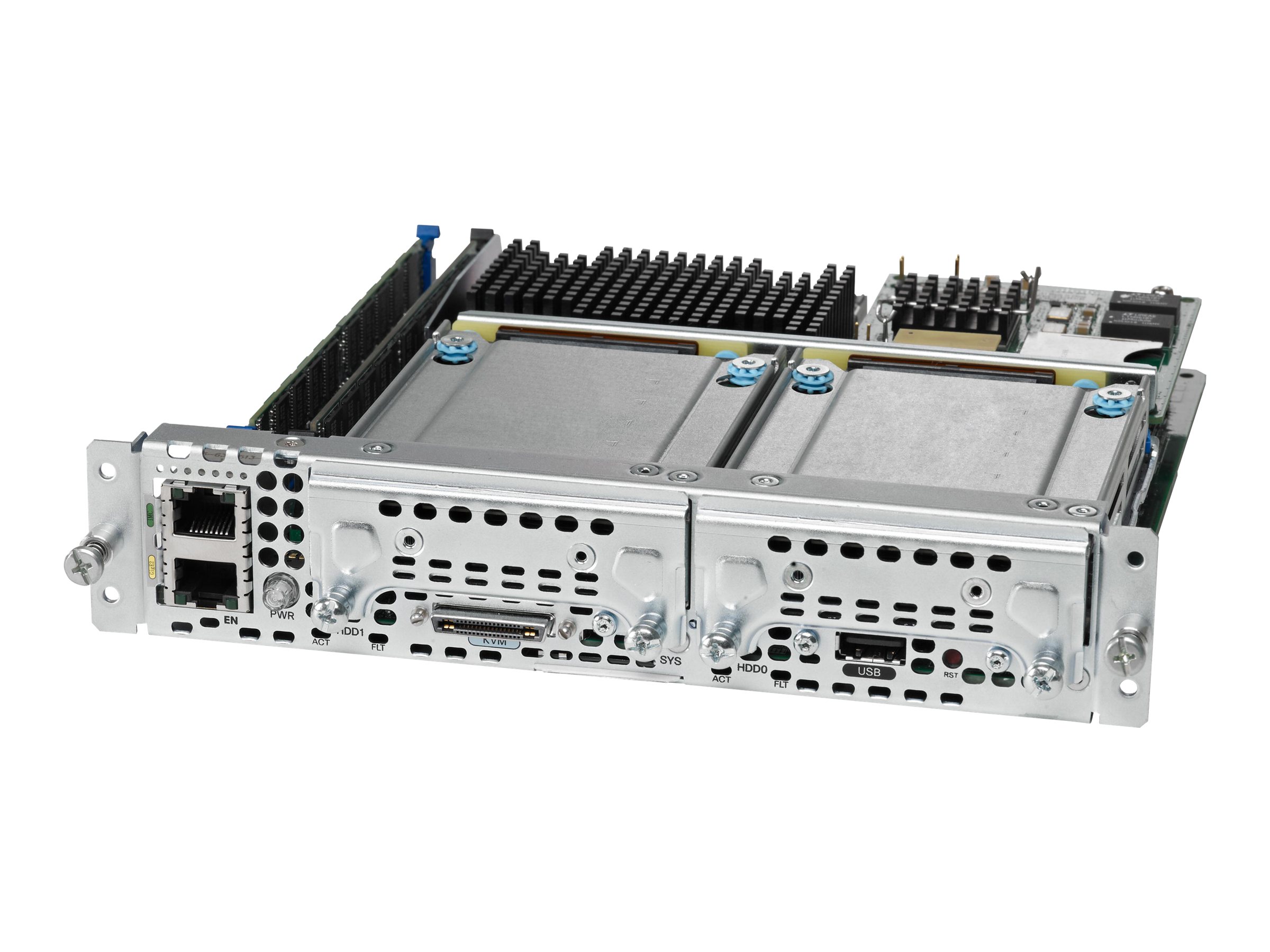 Cisco UCS E-Series Single-Wide Server Blade Xeon QC E3-1100 v2 8GB 2xSD  Cards