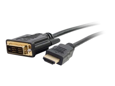 C2G HDMI to DVI-D M M Digital Video Adapter Cable, Black, 2m, 42516, 15683094, Cables C2G HDMI to DVI-D M M Digital Video Adapter Cable, Black, 2m, 42516, 15683094, Cables