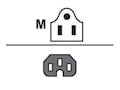 Power Cord, North America, C15 to NEMA5-15P, 13A 125V, 16 AWG, 6FT (2M), UL CSA, CAB-C15-NA                    , 41856868, Power Supply Units (internal)