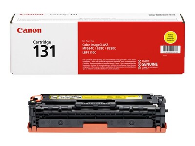 Canon Yellow #131 Toner Cartridge, 6269B001, 15543622, Toner and Imaging Components - OEM