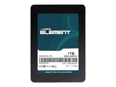 Edge 1TB Element SATA 6Gb s 7mm Internal Solid State Drive, MKNSSDEL1TB, 41690335, Solid State Drives - Internal Edge 1TB Element SATA 6Gb s 7mm Internal Solid State Drive, MKNSSDEL1TB, 41690335, Solid State Drives - Internal