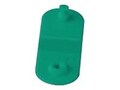 Zebra Green Clips for Z-Band QuickClip Tags w  Bands, 97032-GREEN, 8636919, Paper, Labels & Other Print Media