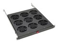 Tripp Lite Fan Tray for 19in Racks 9 120V Fan Fans 576 CFM C14 Inlet 1URM , SRFANTRAY9, 37053114, Rack Mount Accessories