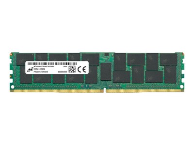 Crucial 64GB PC4-25600 288-pin DDR4 SDRAM LRDIMM, MTA72ASS8G72LZ-3G2R2R, 41605684, Memory