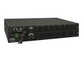 Tripp Lite Switched, Metered PDU with Remote Monitoring 2U Rackmount 208 240V 30A L6-30P Input (8) C13 (6) C19, PDUMH30HV19NET, 11641401, Power Distribution Units